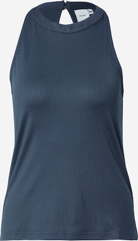 ICHI Top in Blue: front