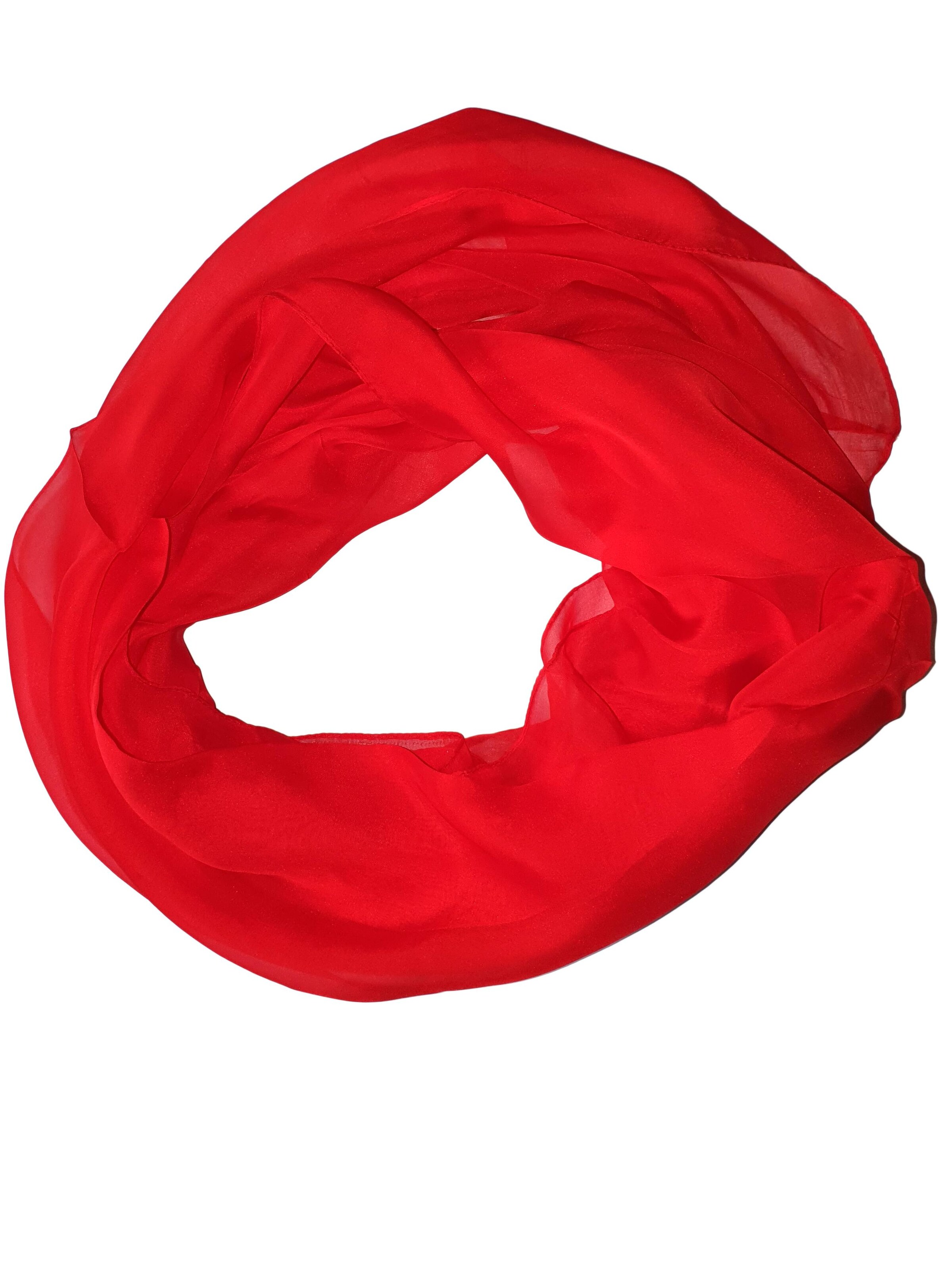 Posh Gear Loop scarf 'Levieseta' in Red: front