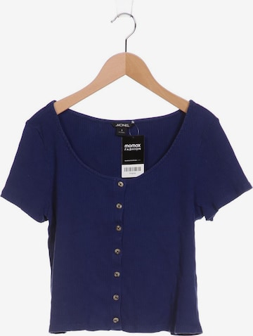 Monki Top & Shirt in M in Blue: front