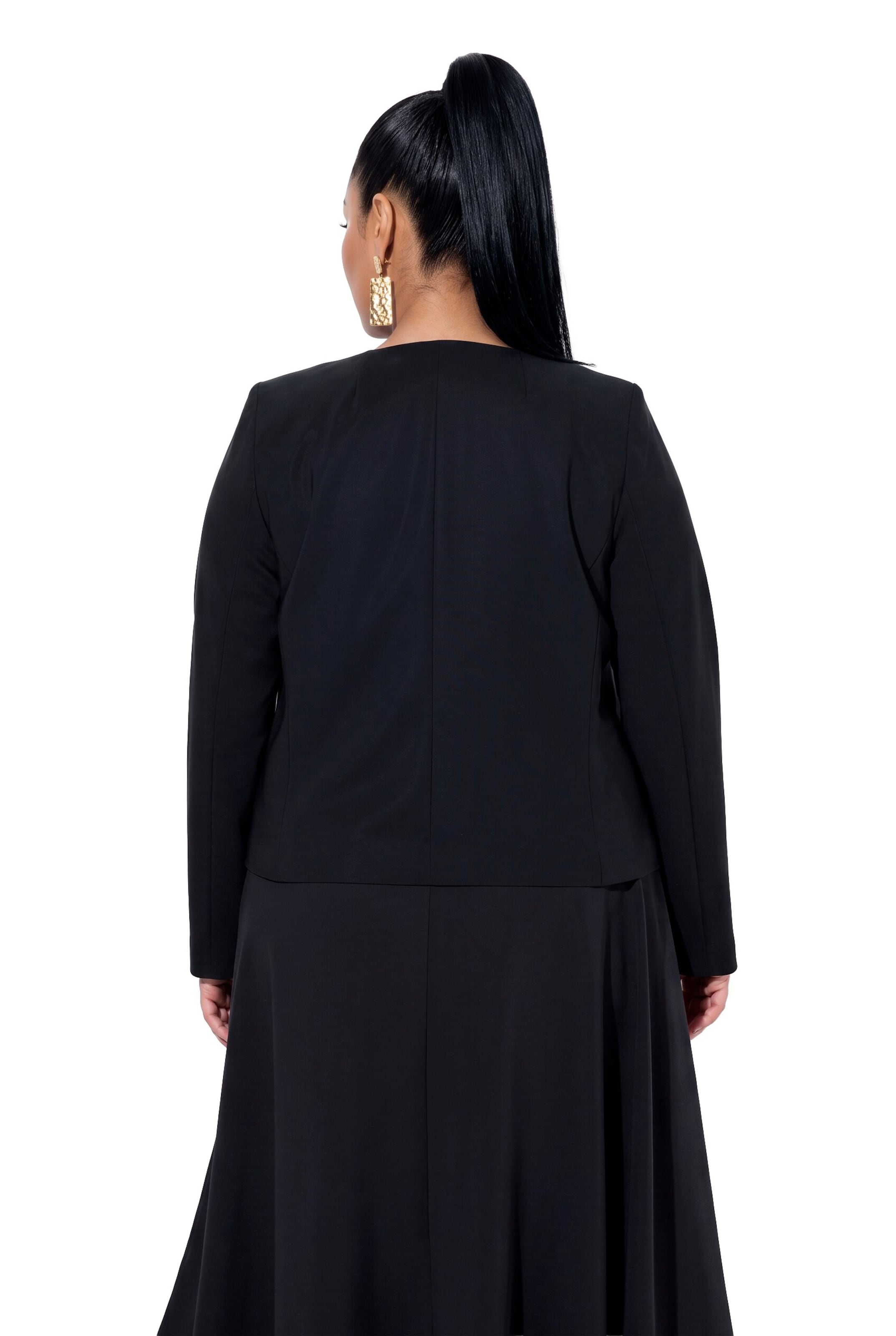Ulla Popken Blazers in Zwart