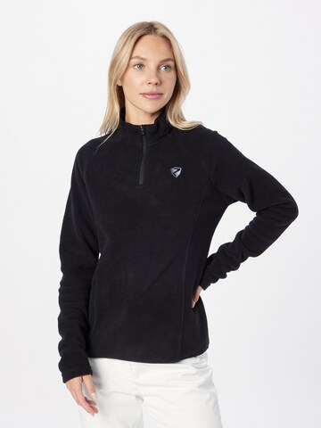 ZIENER Athletic Sweatshirt 'JEMILA' in Black: front