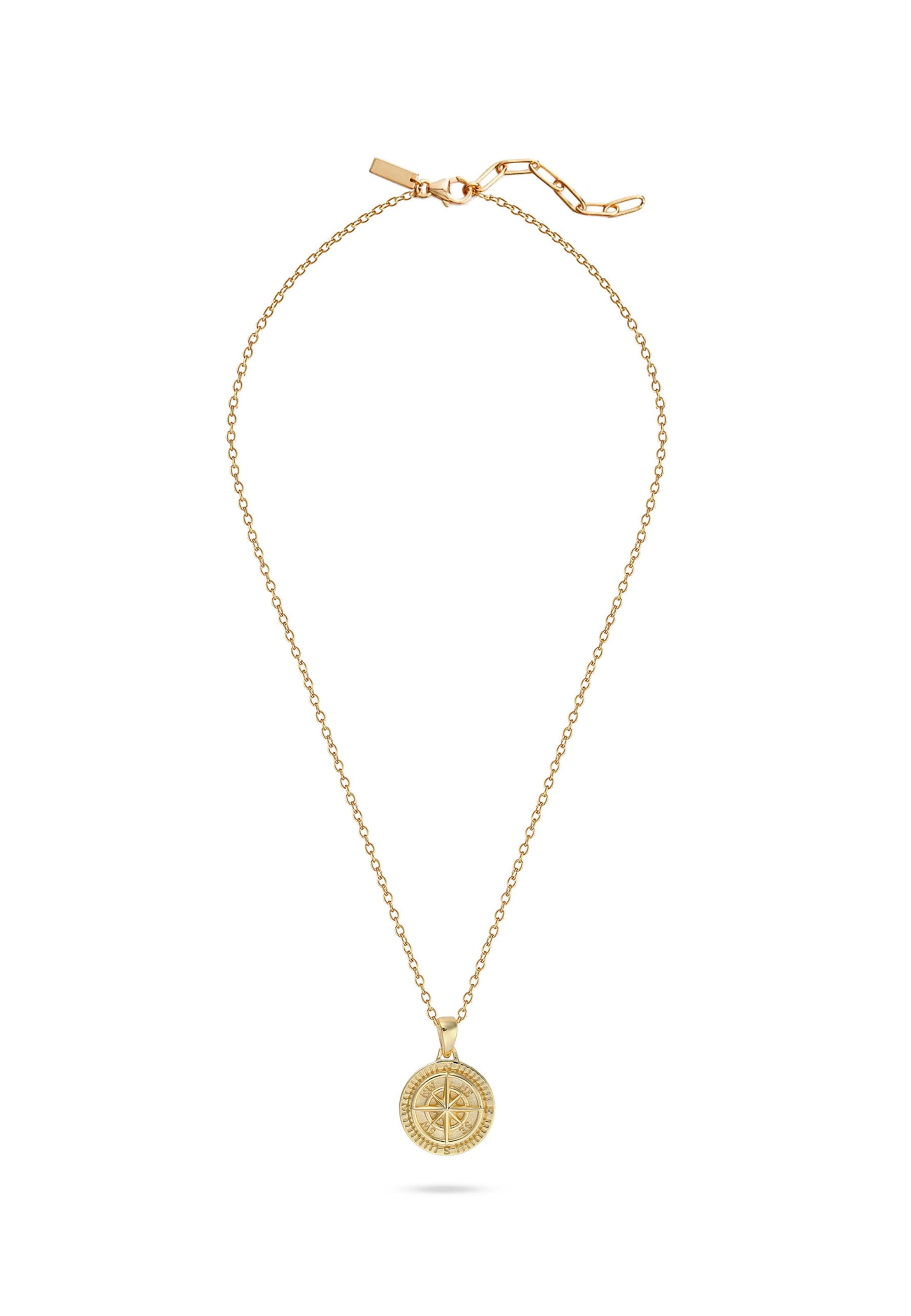 Collana 'Compass' di Commen Lines in oro: frontale