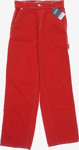 Pull&Bear Jeans 24-25 in Rot: predná strana