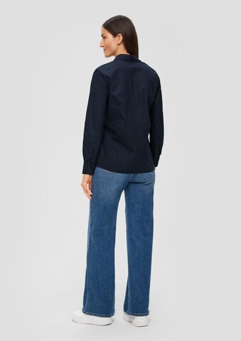 s.Oliver Blouse in Blue: back