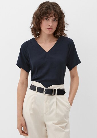 s.Oliver Blouse in Blue: front