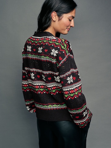Next Strickjacke in Schwarz