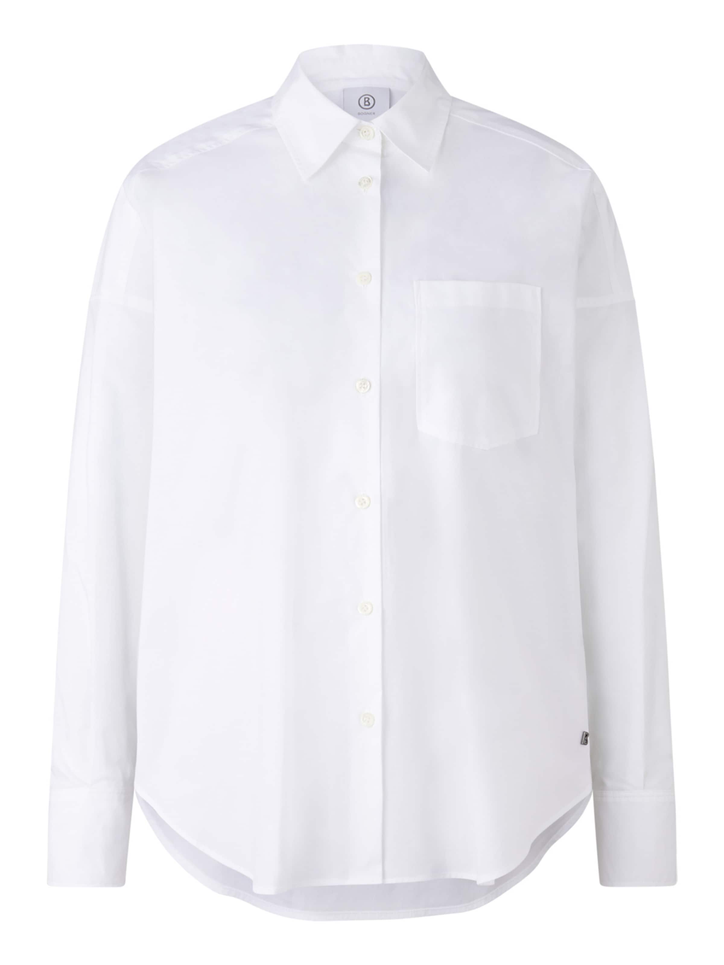 BOGNER Bluse in Weiß: Vorderseite