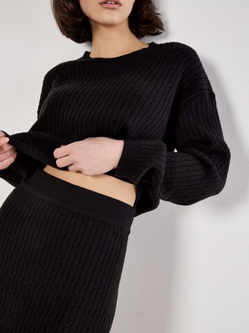 Jupe ' ' Apricot en noir