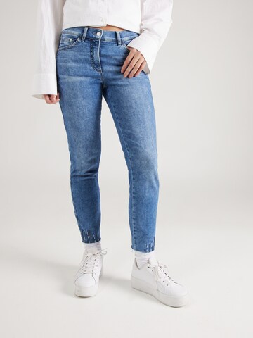 GERRY WEBER Skinny Jeans 'Sol:ine Best4me' i blå: forside