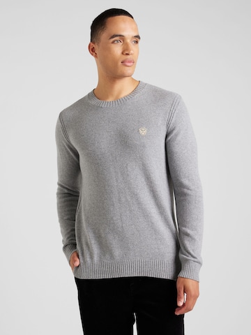 19V69 ITALIA Sweater 'Paolo' in Grey: front