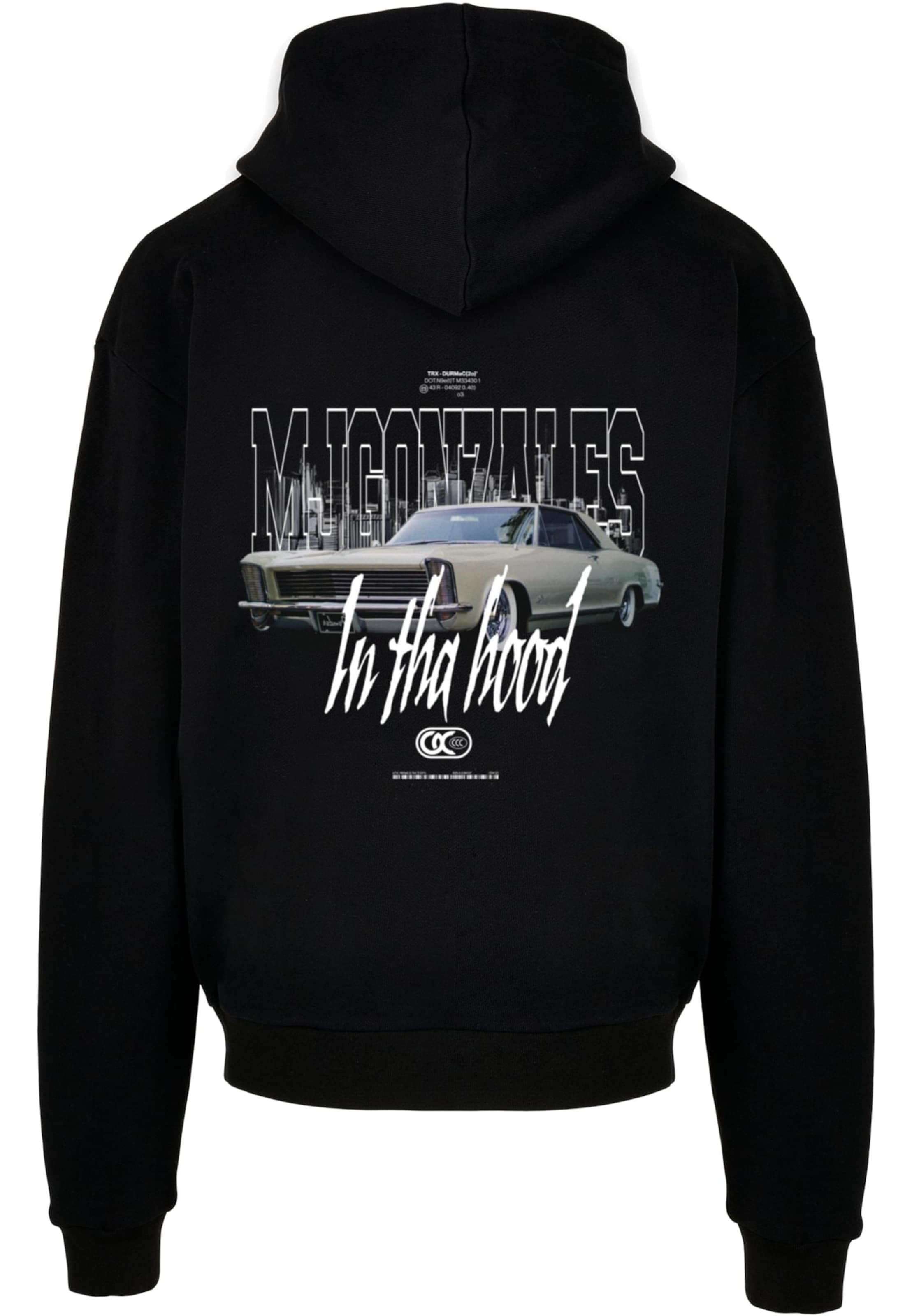 MJ Gonzales Свитшот 'In tha Hood' в Черный