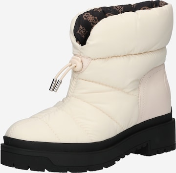 GUESS Snow Boots in Beige: front