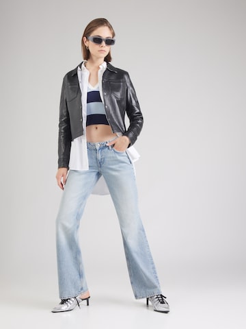 WEEKDAY Bootcut Jeans 'Nova' i blå