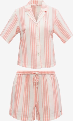 Tommy Hilfiger Underwear Pyjamashortsit värissä oranssi: etupuoli