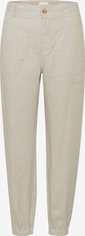 Part Two Tapered Pants 'Shenas' in Beige: front