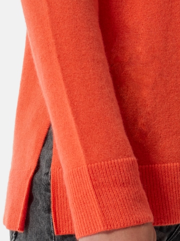 CASH-MERE.CH Kaschmir Pullover in Orange