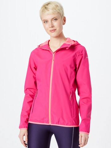 ICEPEAK Athletic Jacket in Red: front