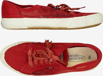 MISSONI Sneaker 39 in Rot: Vorderseite