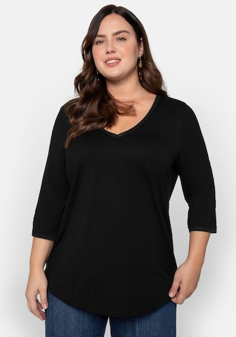 SHEEGO Shirt in Schwarz: predná strana