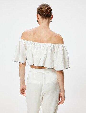 Koton Bluse in Weiß