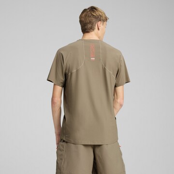 PUMA Performance shirt 'Seasons' in Brown
