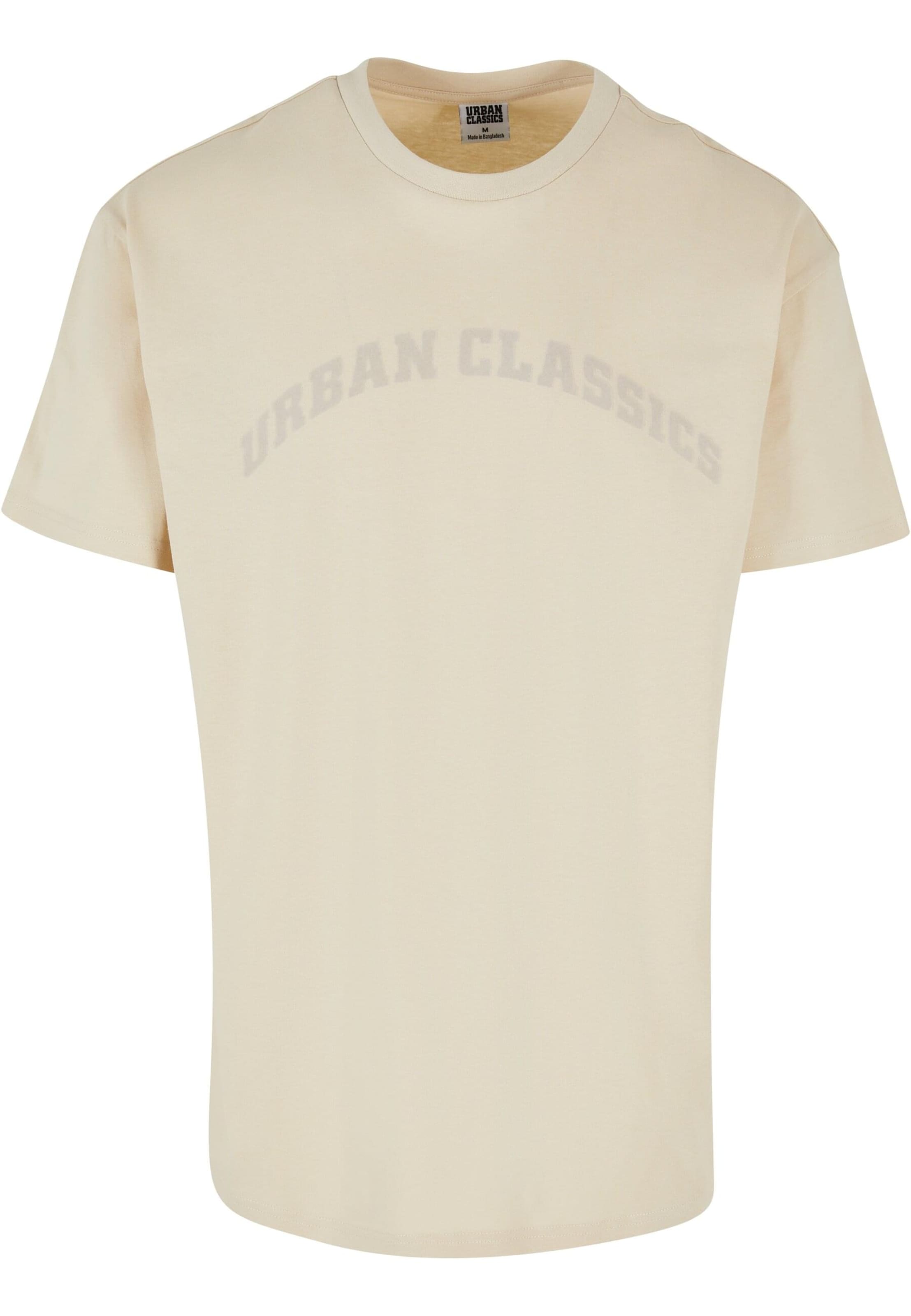 Maglietta di Urban Classics in beige: frontale