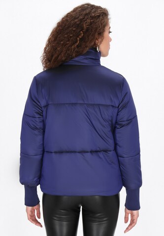 Veste mi-saison faina en bleu