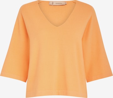 Pull-over 'Rosalia' Peppercorn en orange : devant