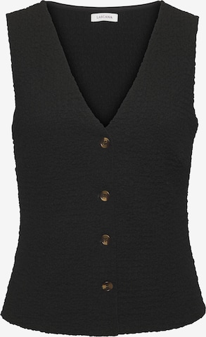 Vestă de costum de la LASCANA pe negru: față
