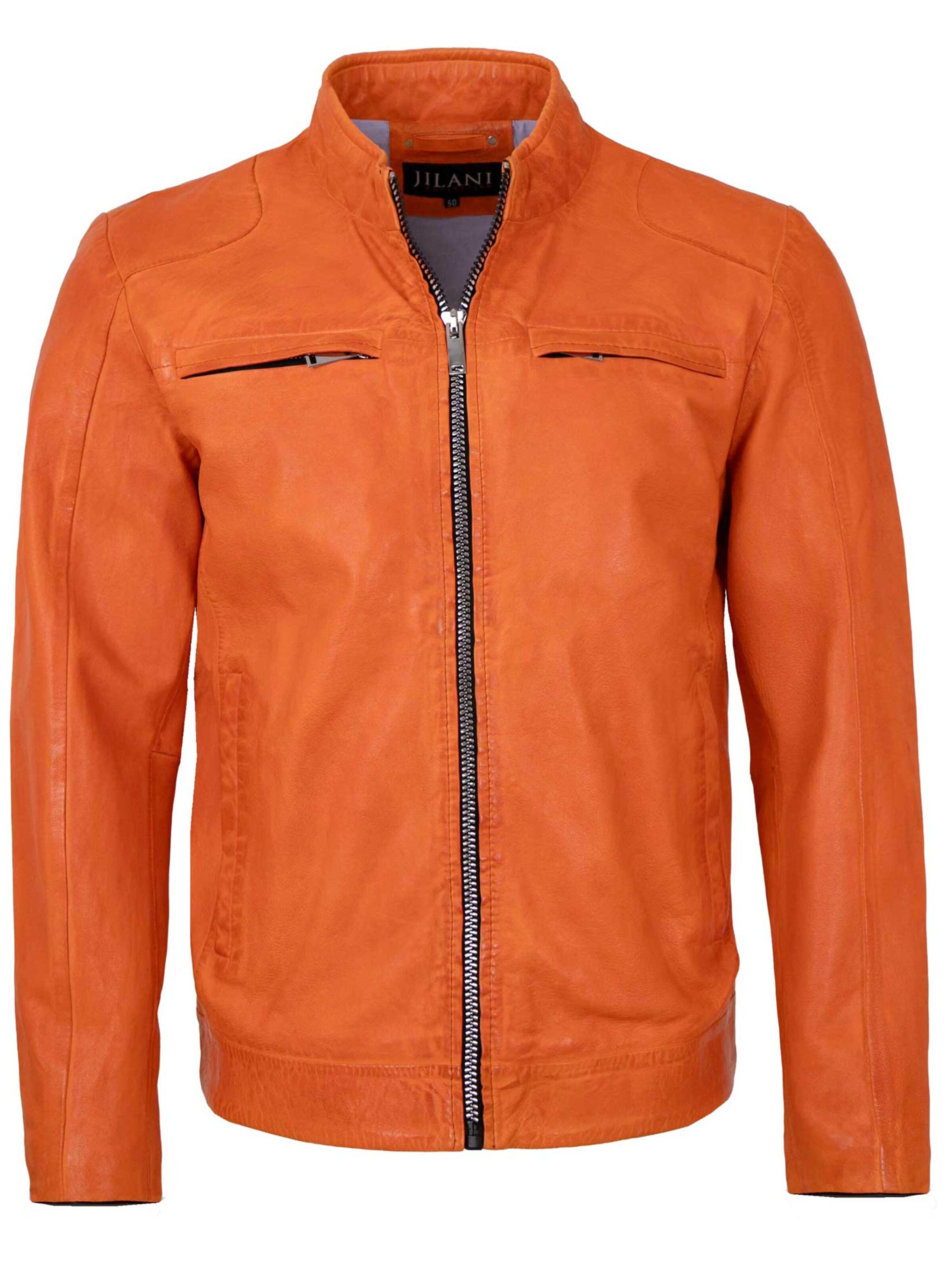 Veste mi-saison 'Kawelo' Jilani en orange : devant