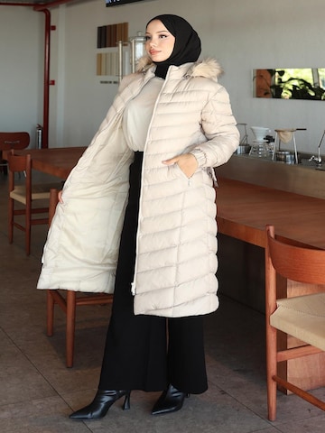 MODAMIHRAM Winterjas in Beige