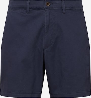 GAP - Calças chino 'ESSENTIAL' em azul: frente