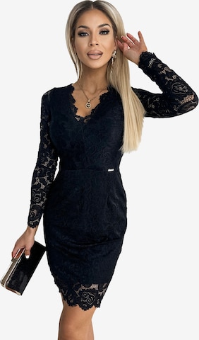 Numoco Evening Dress 'Minikleid Anke' in Black: front