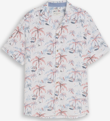 Regular fit Camicia di TOM TAILOR in bianco: frontale