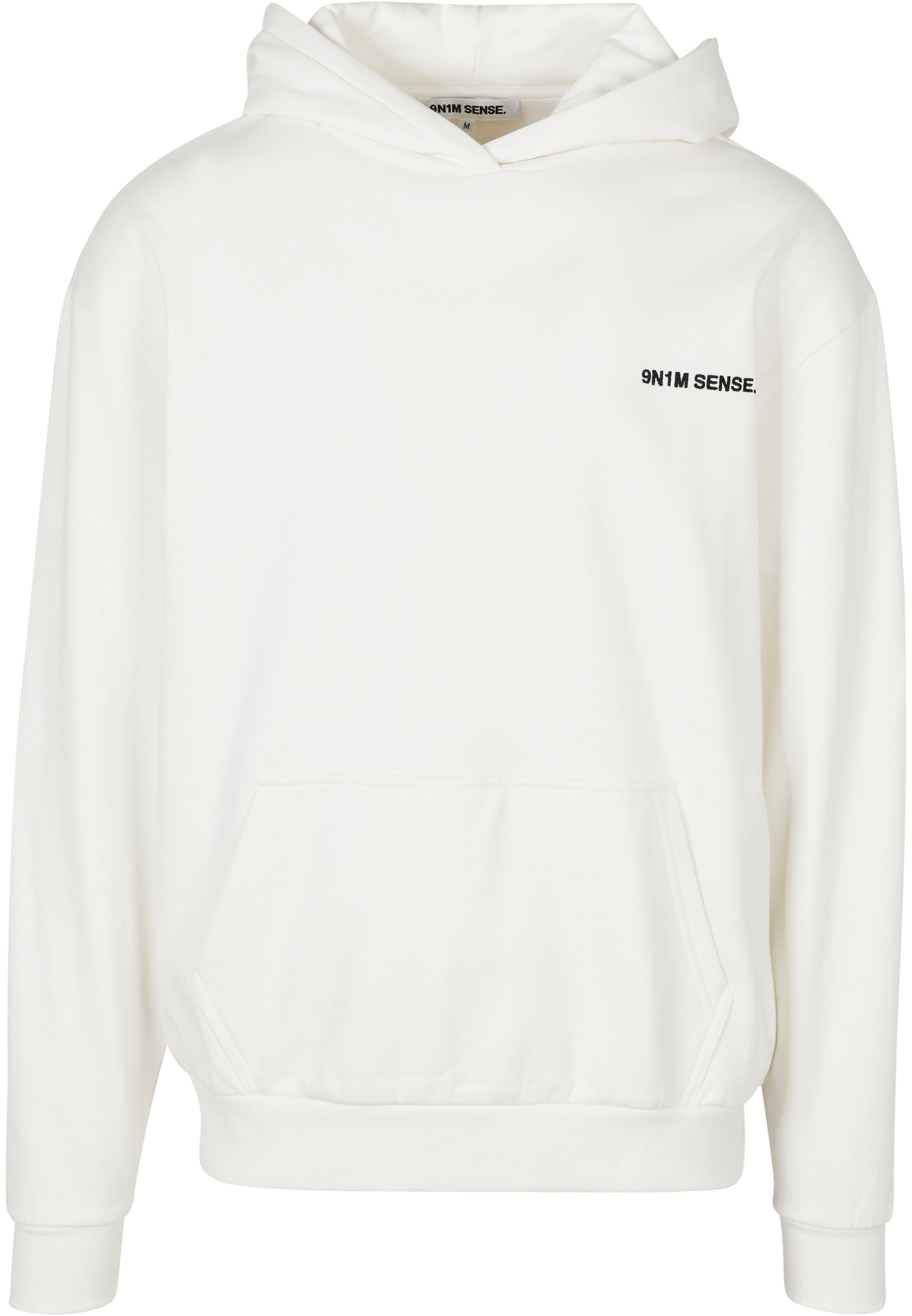 Sweat-shirt 9N1M SENSE en blanc : devant