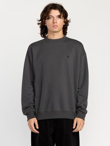 Sweat-shirt Volcom en noir : devant