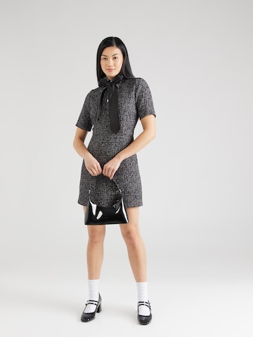 Robes en maille River Island en gris