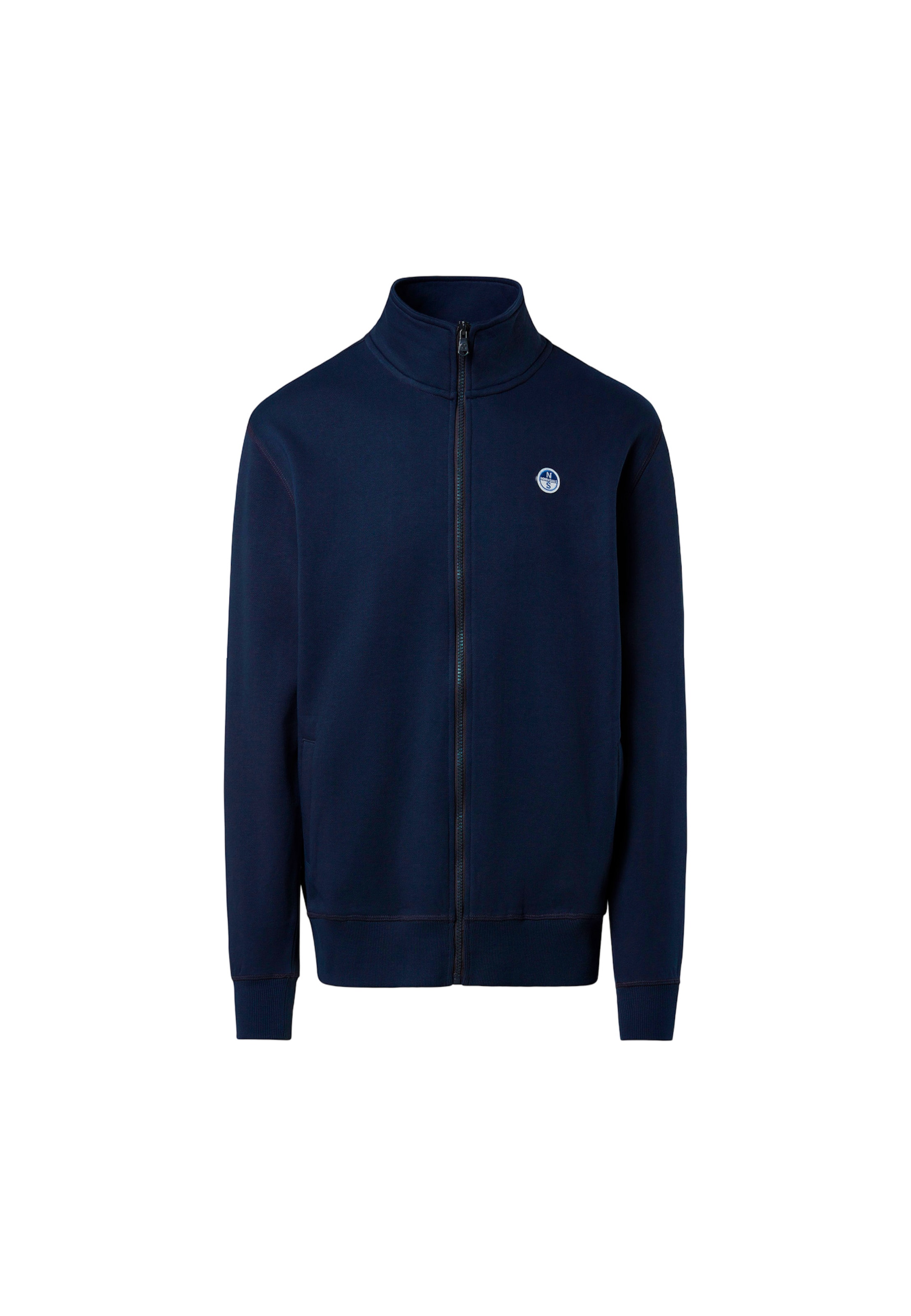 Veste de survêtement North Sails en bleu : devant