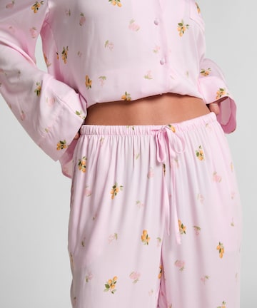 Hunkemöller Pyjamabroek in Roze
