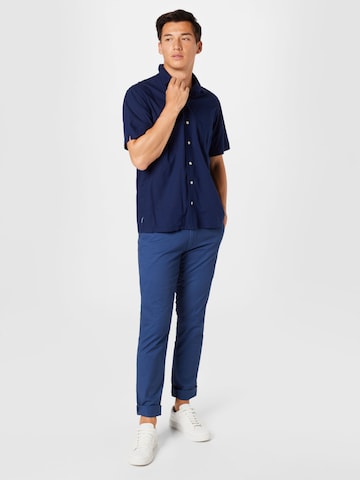 Polo Ralph Lauren Klasický střih Košile 'CLADYPKPPHSS' – modrá