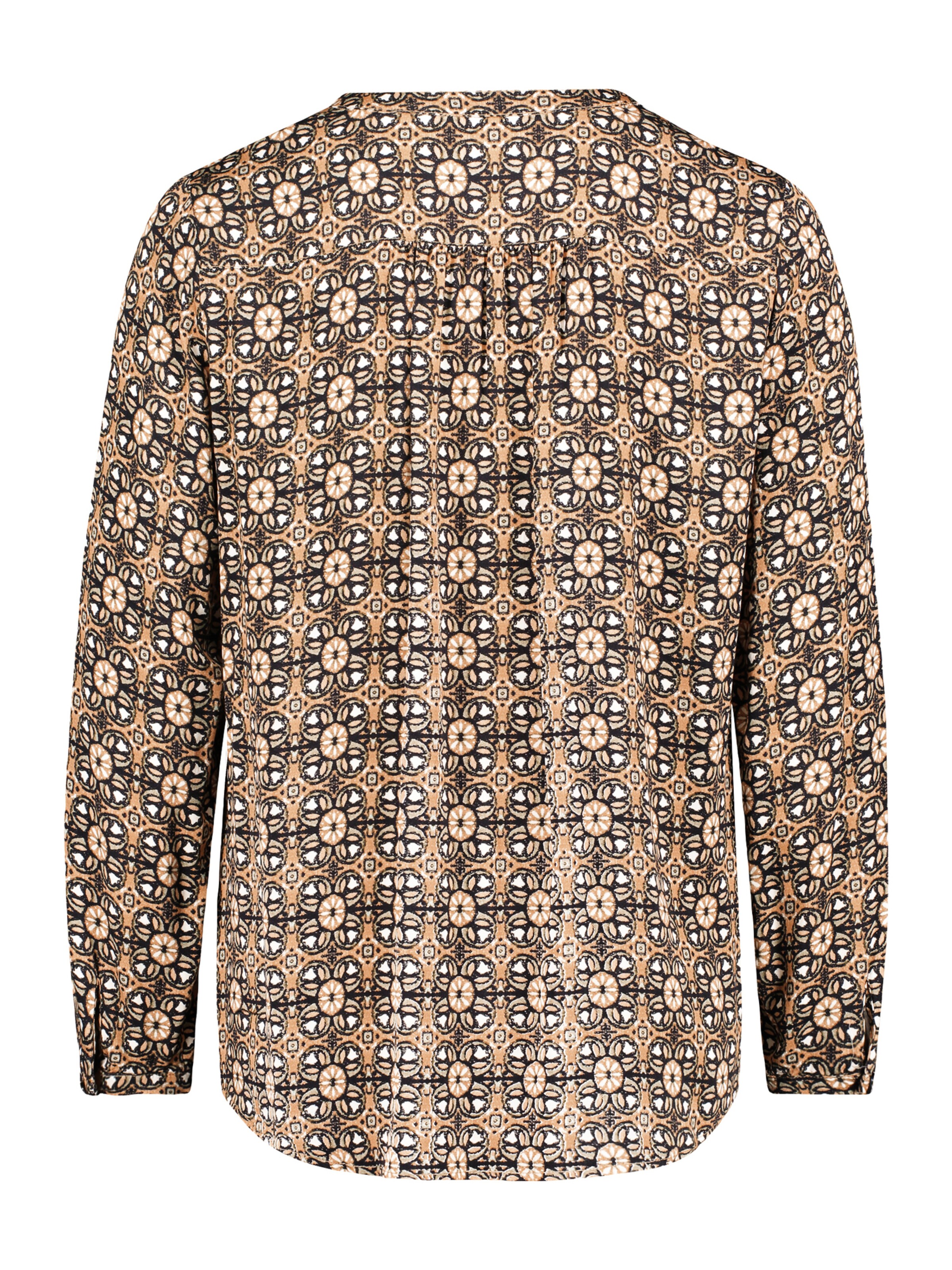 Camicia da donna di Cartoon in marrone