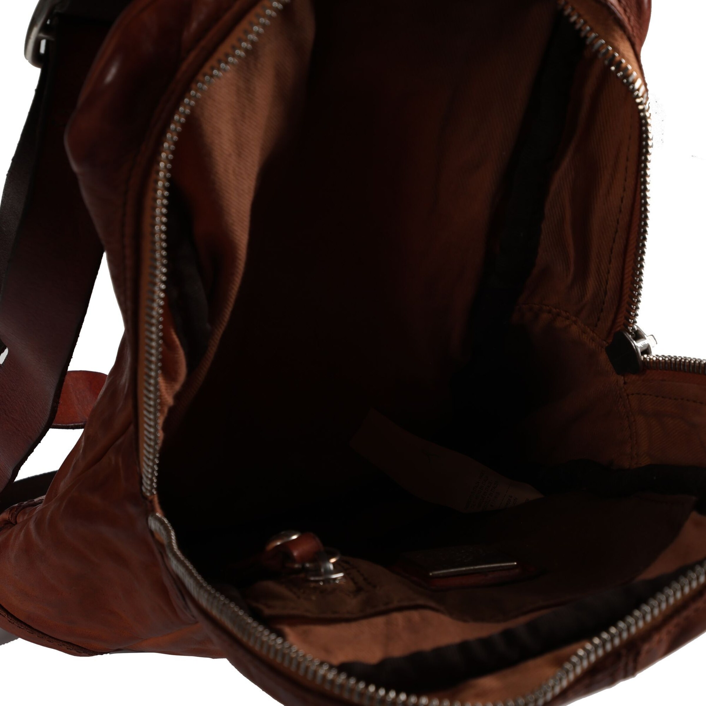 Campomaggi Schoudertas 'Avocado' in Bruin