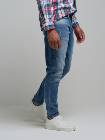BIG STAR Slimfit Jeans 'Colson' in Blau