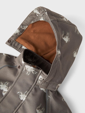 Giacca funzionale 'Alfa08' di NAME IT in marrone