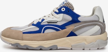 Sneaker bassa 'DE REZER 01' di Floris van Bommel in blu: frontale