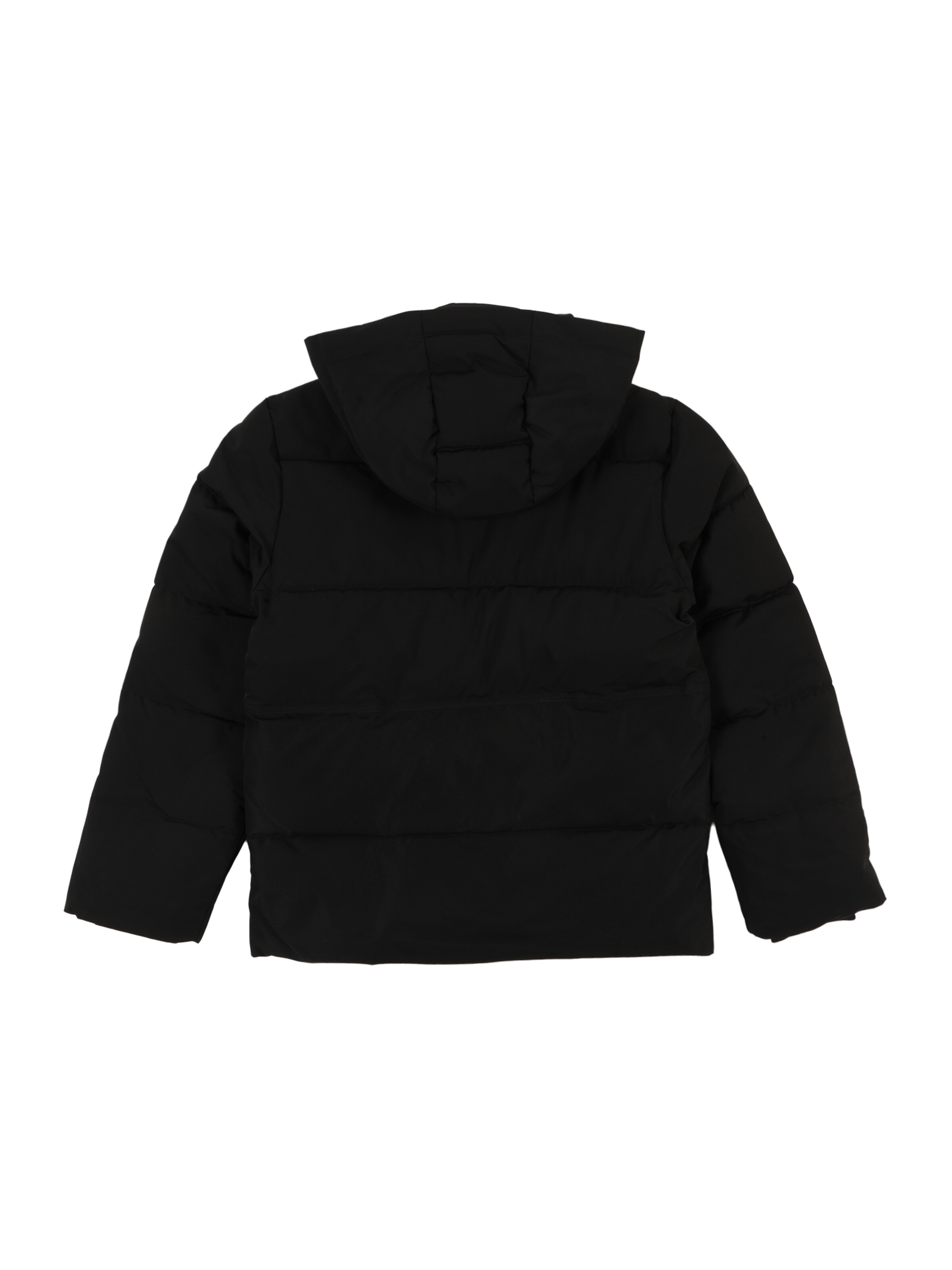 Jack & Jones Junior Зимняя куртка 'JJEOWEN' в Черный