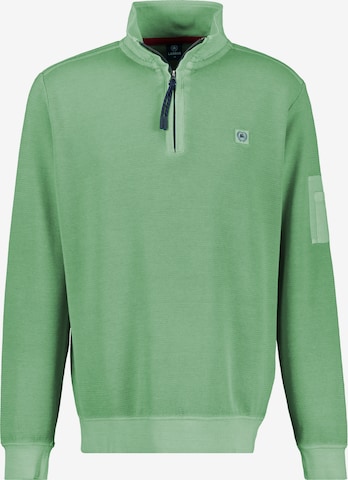 LERROS Sweatshirt in Grün: Vorderseite