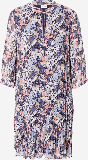 s.Oliver BLACK LABEL Vestido 'Florales' em azul / mistura de cores, Vista do produto