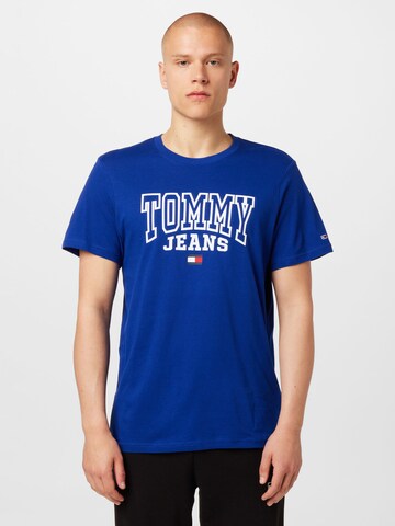 Tommy Jeans - Camisa em azul: frente