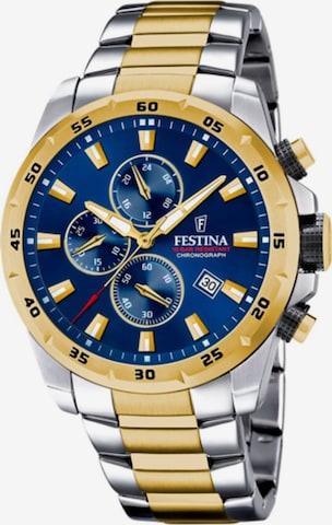 FESTINA Analogové hodinky 'Chronograph CHRONO SPORT' – modrá: přední strana